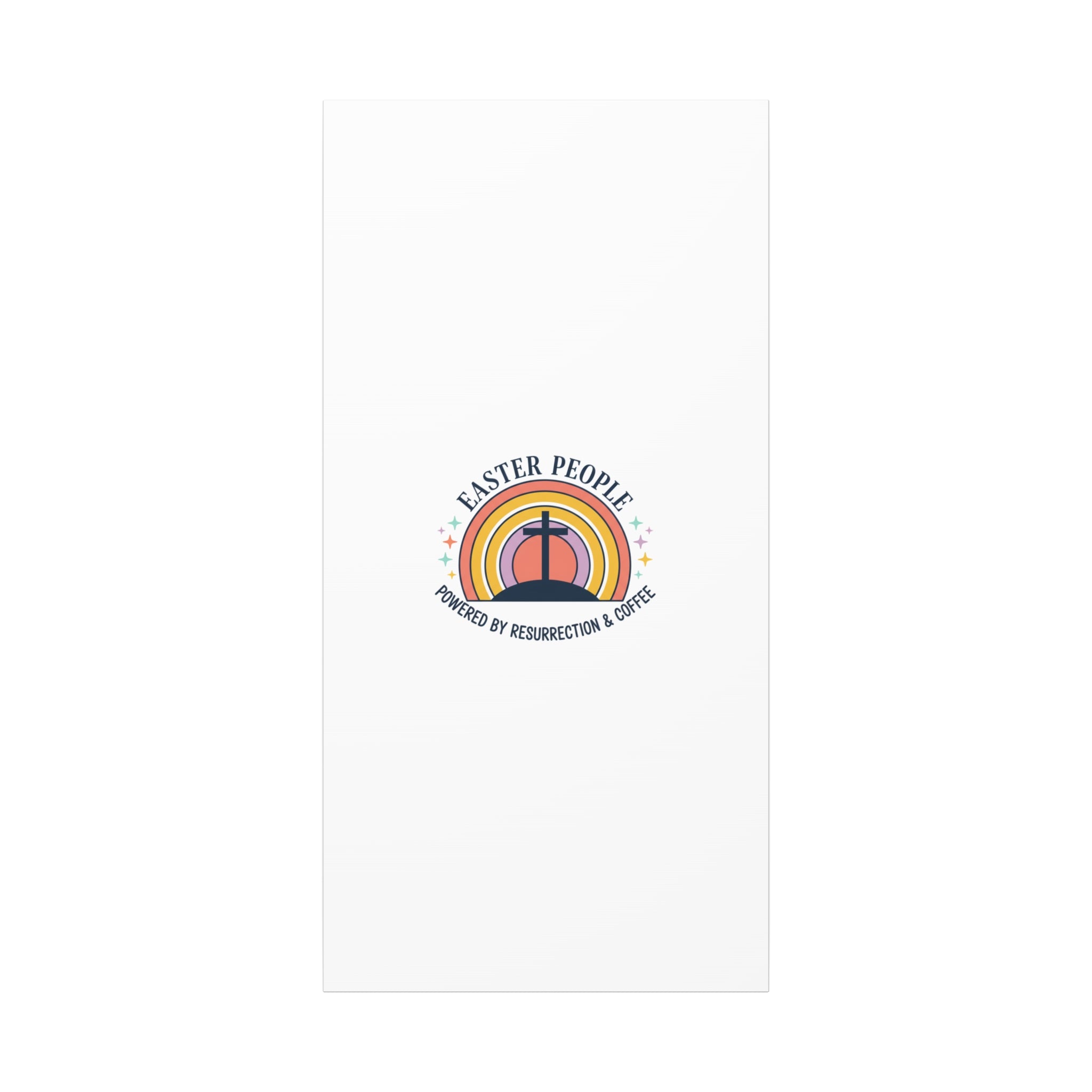 Easter People Canvas | Christian Easter, He Is Risen Resurrection Humor