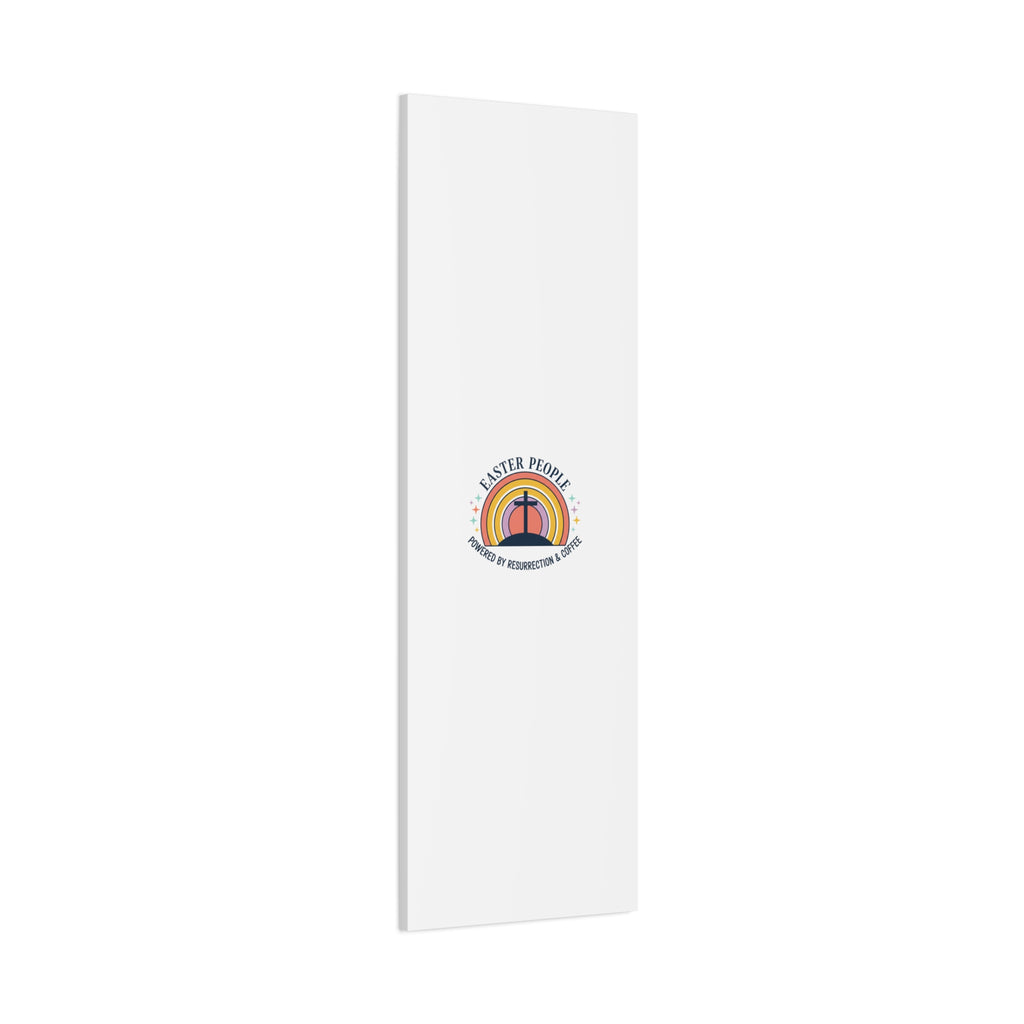 Easter People Canvas | Christian Easter, He Is Risen Resurrection Humor