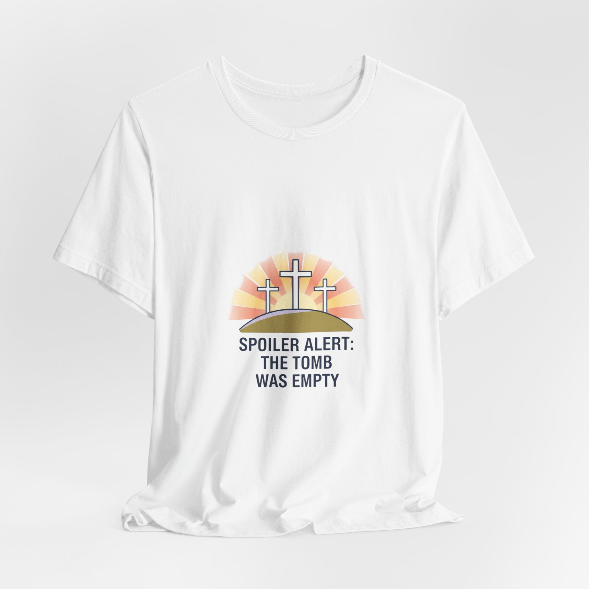 Spoiler Alert The Tomb Was Empty Tee | Christian Easter shirt, He Is Risen