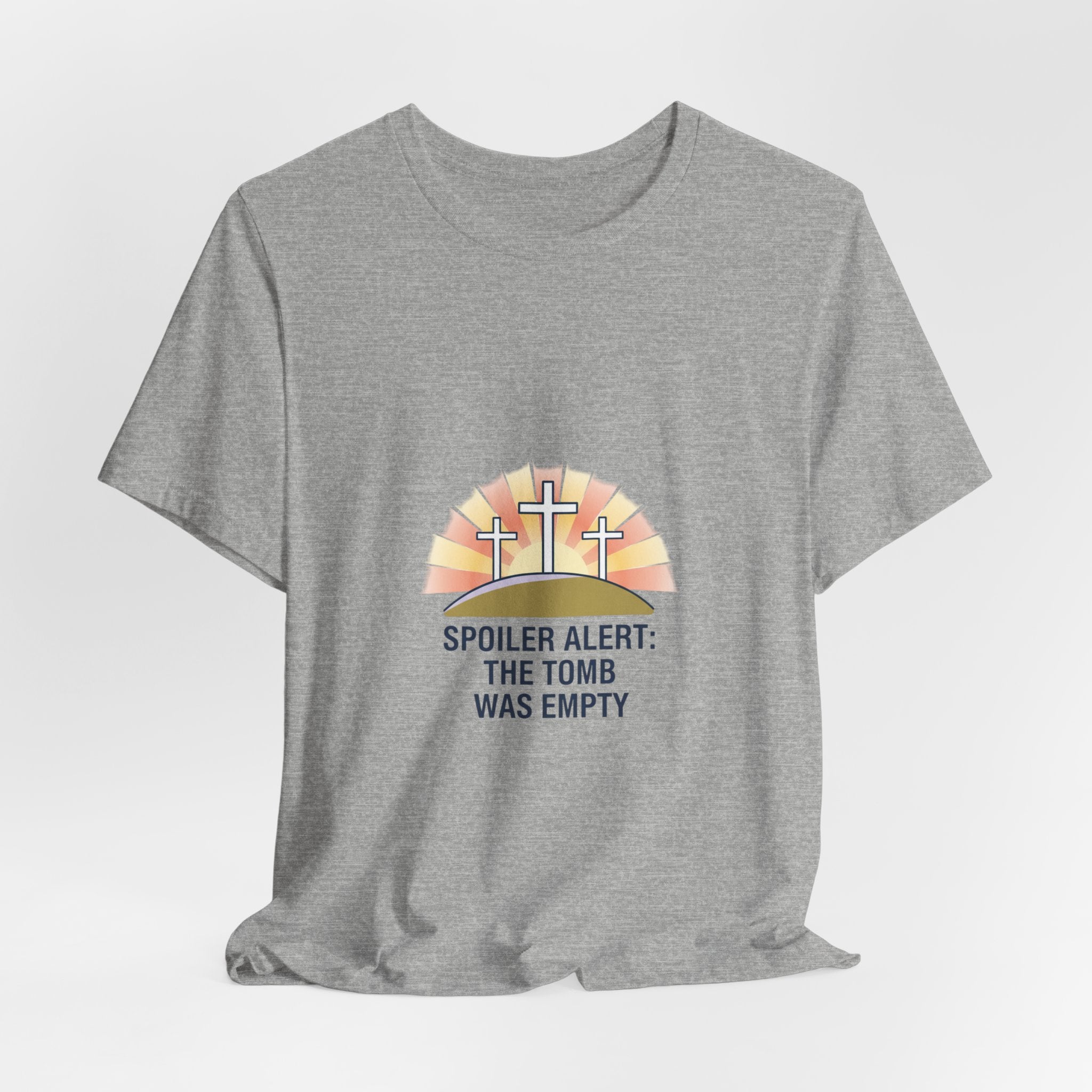 Spoiler Alert The Tomb Was Empty Tee | Christian Easter shirt, He Is Risen
