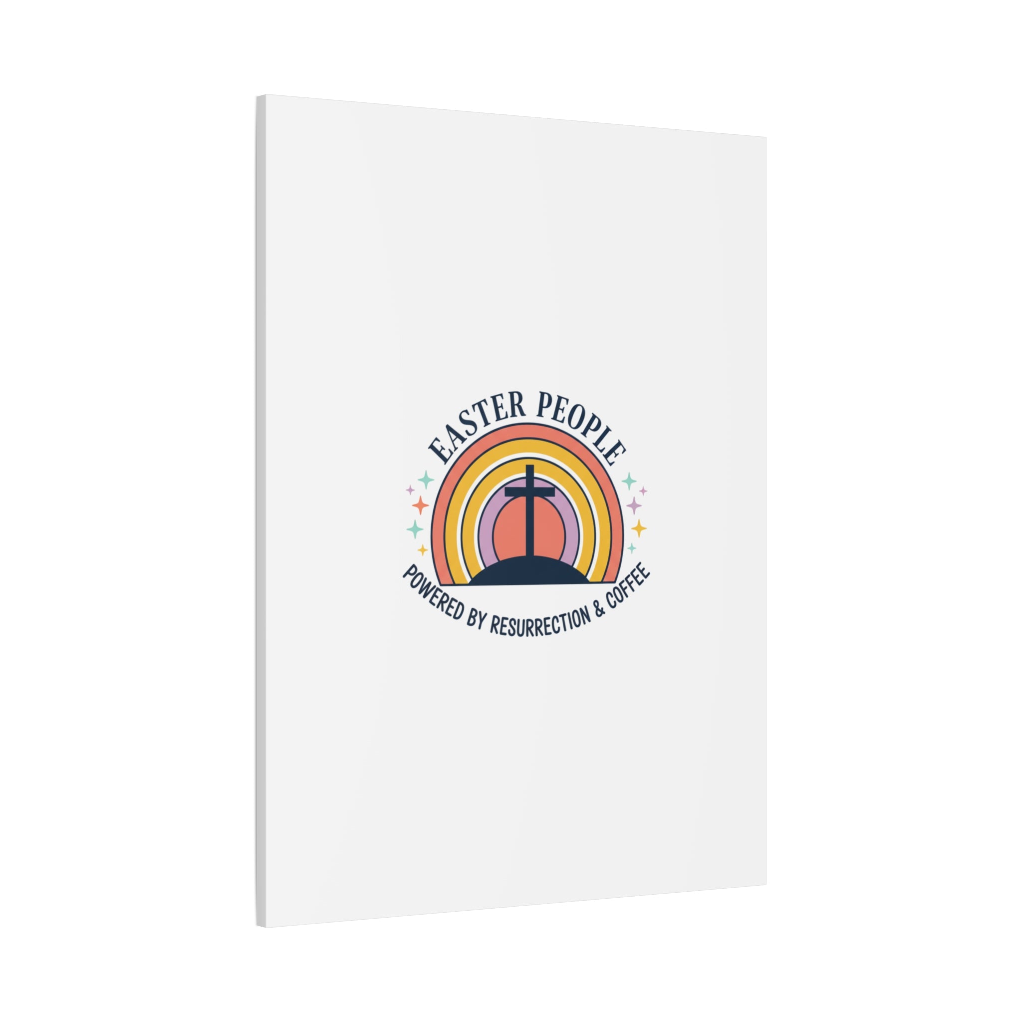 Easter People Canvas | Christian Easter, He Is Risen Resurrection Humor