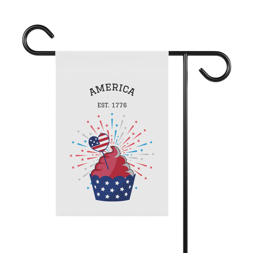 Celebrating America garden flag Banner | Patriotic Home & Garden Décor