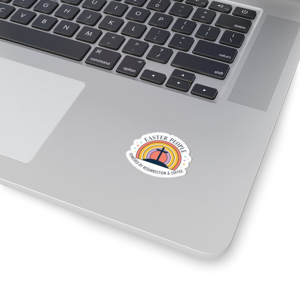 Easter People Kiss-Cut Stickers | Christian Easter, He Is Risen