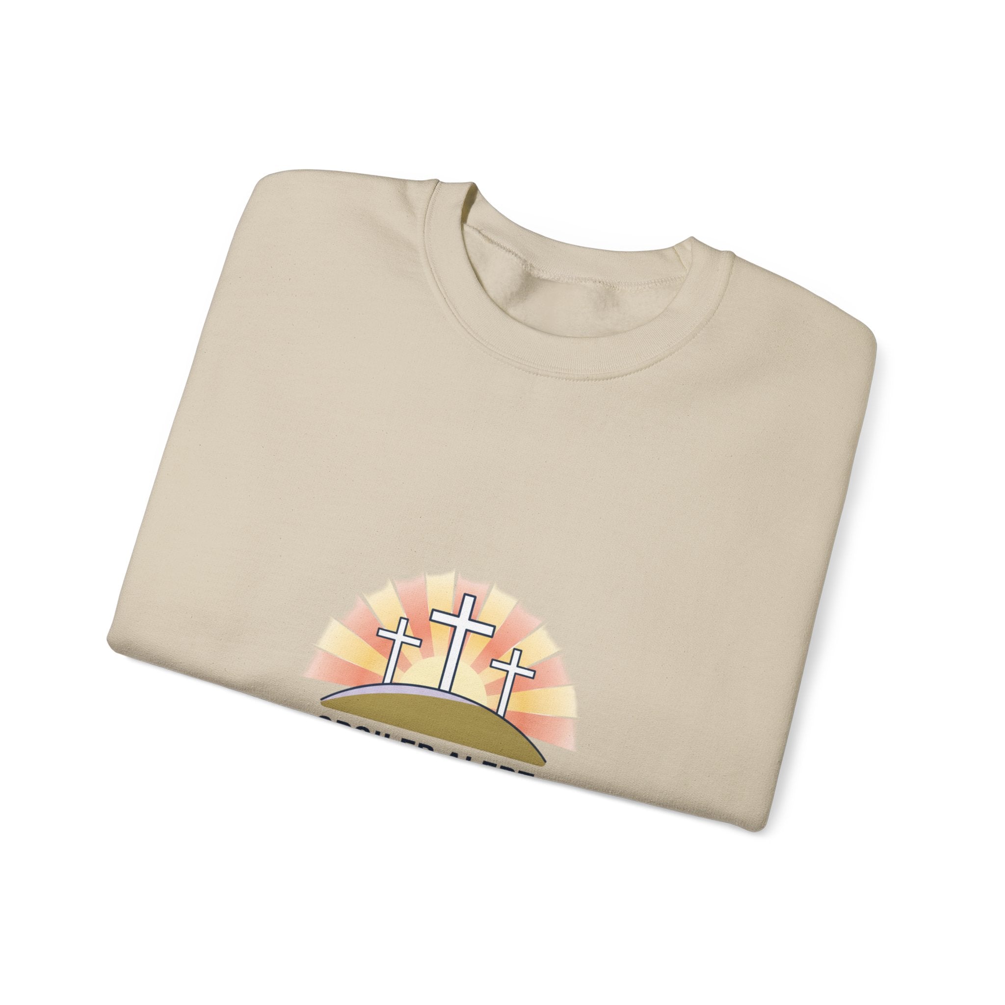 Spoiler Alert The Tomb Was Empty Sweatshirt | Christian Easter shirt, He is risen