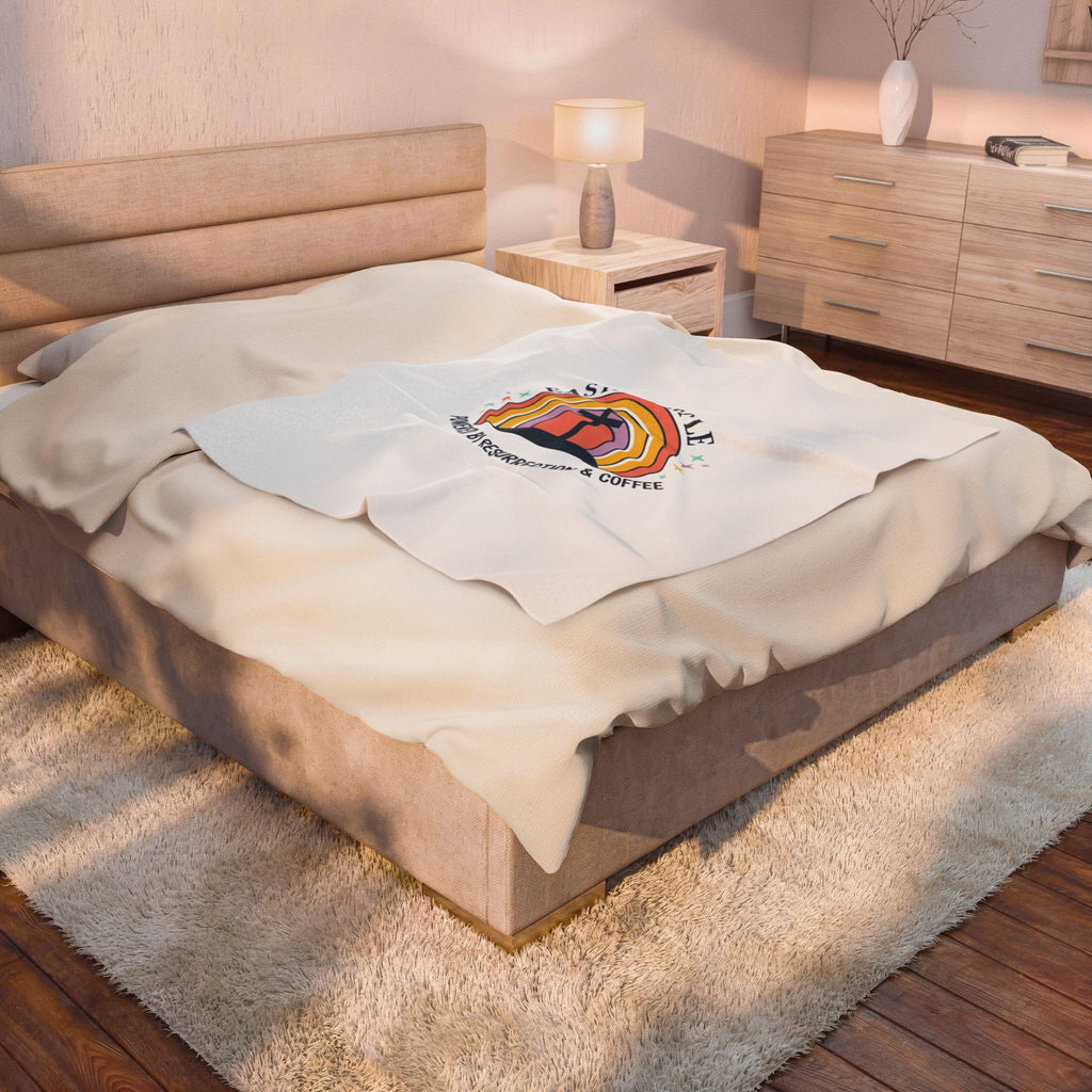 Easter People Velveteen Blanket | Christian Easter, He Is Risen, Faith-Based Humor