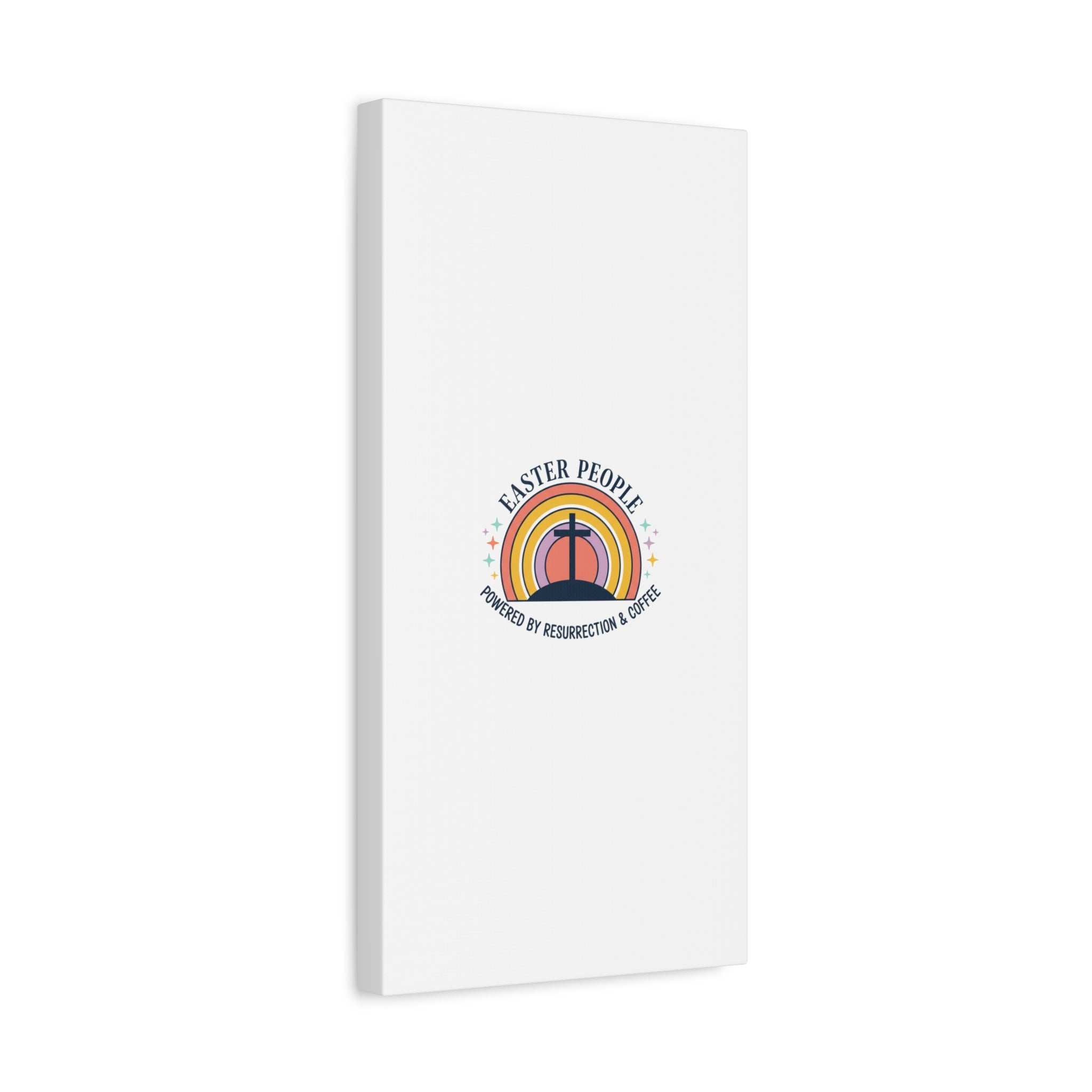 Easter People Canvas | Christian Easter, He Is Risen Resurrection Humor