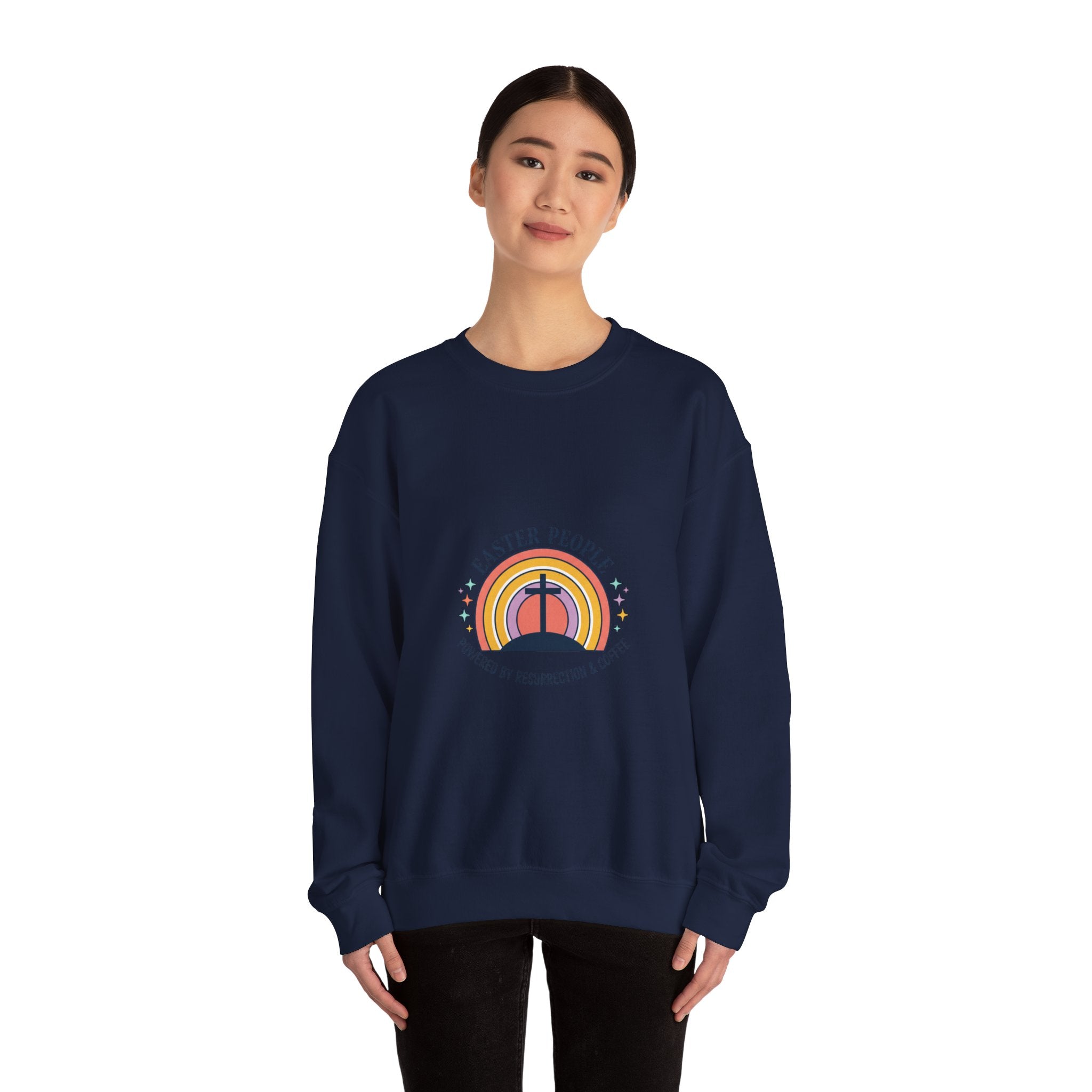 Easter People Crewneck Sweatshirt | Christian Easter Shirt, He Is Risen