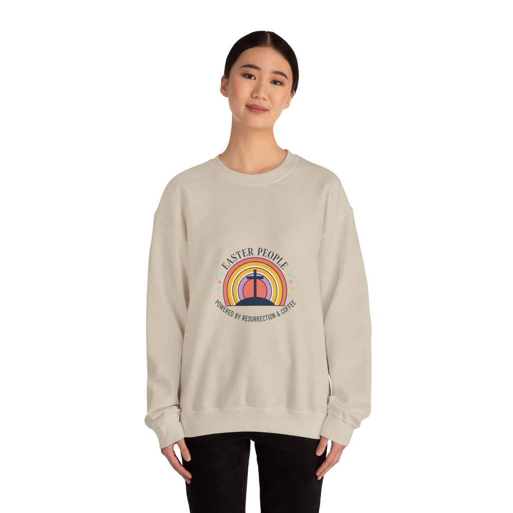 Easter People Crewneck Sweatshirt | Christian Easter Shirt, He Is Risen