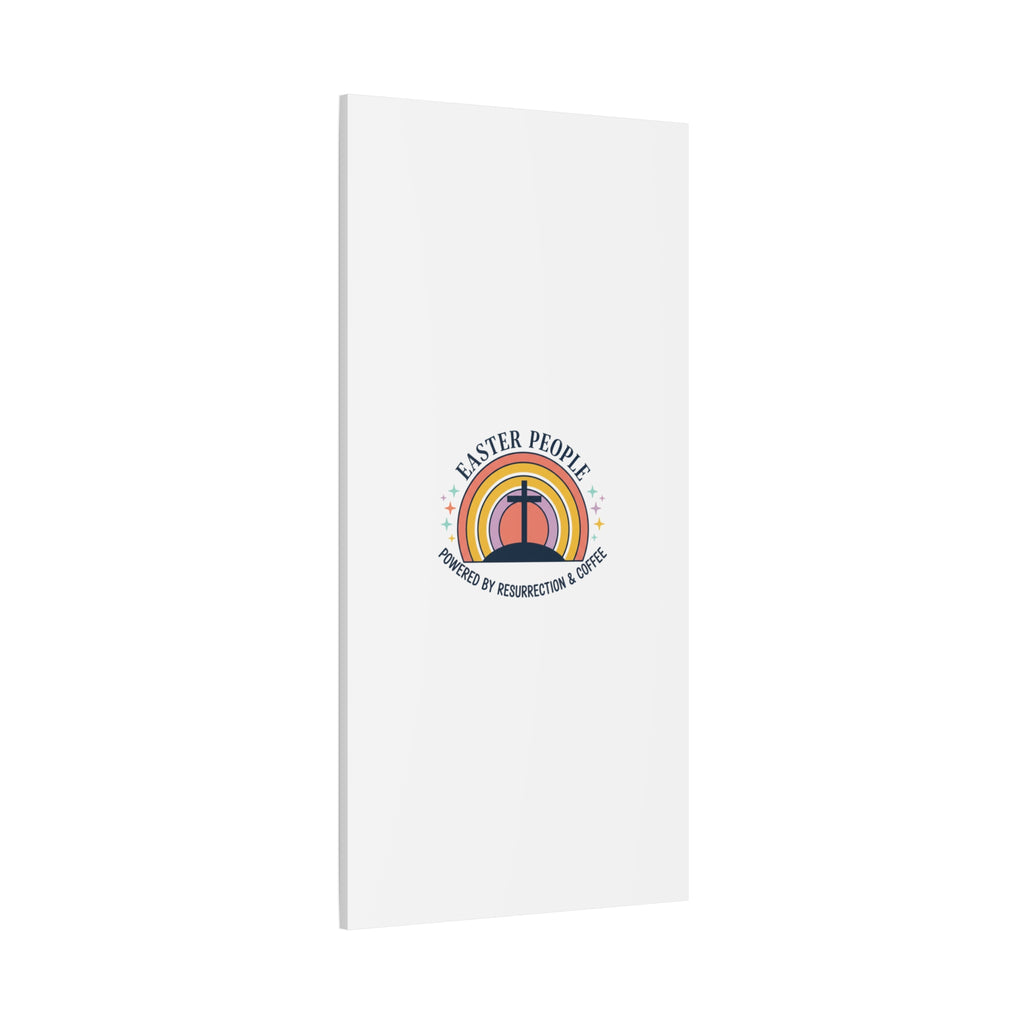 Easter People Canvas | Christian Easter, He Is Risen Resurrection Humor