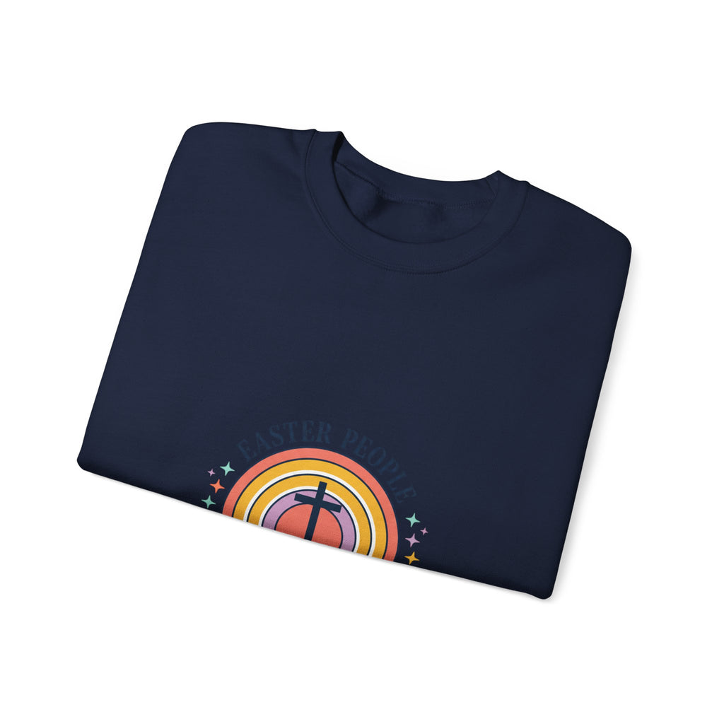 Easter People Crewneck Sweatshirt | Christian Easter Shirt, He Is Risen