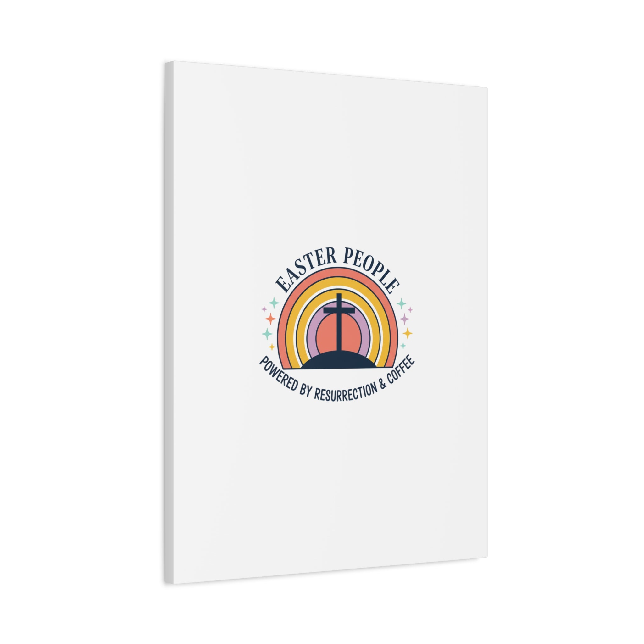 Easter People Canvas | Christian Easter, He Is Risen Resurrection Humor