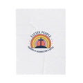 Easter People Velveteen Blanket | Christian Easter, He Is Risen, Faith-Based Humor