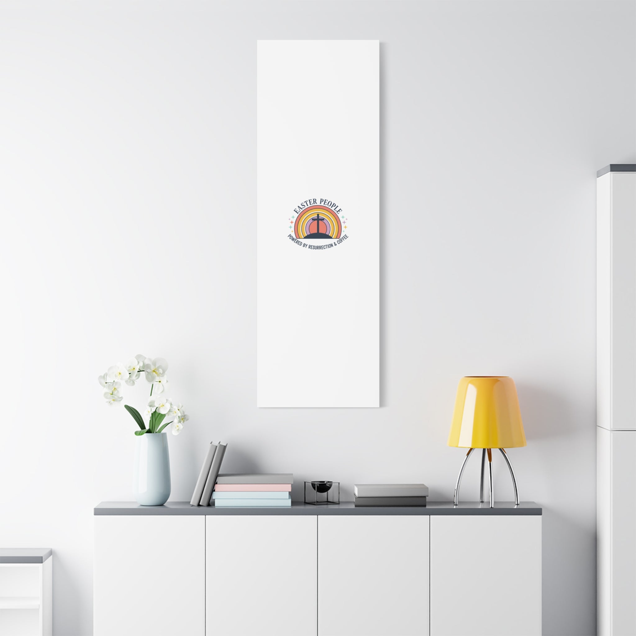 Easter People Canvas | Christian Easter, He Is Risen Resurrection Humor