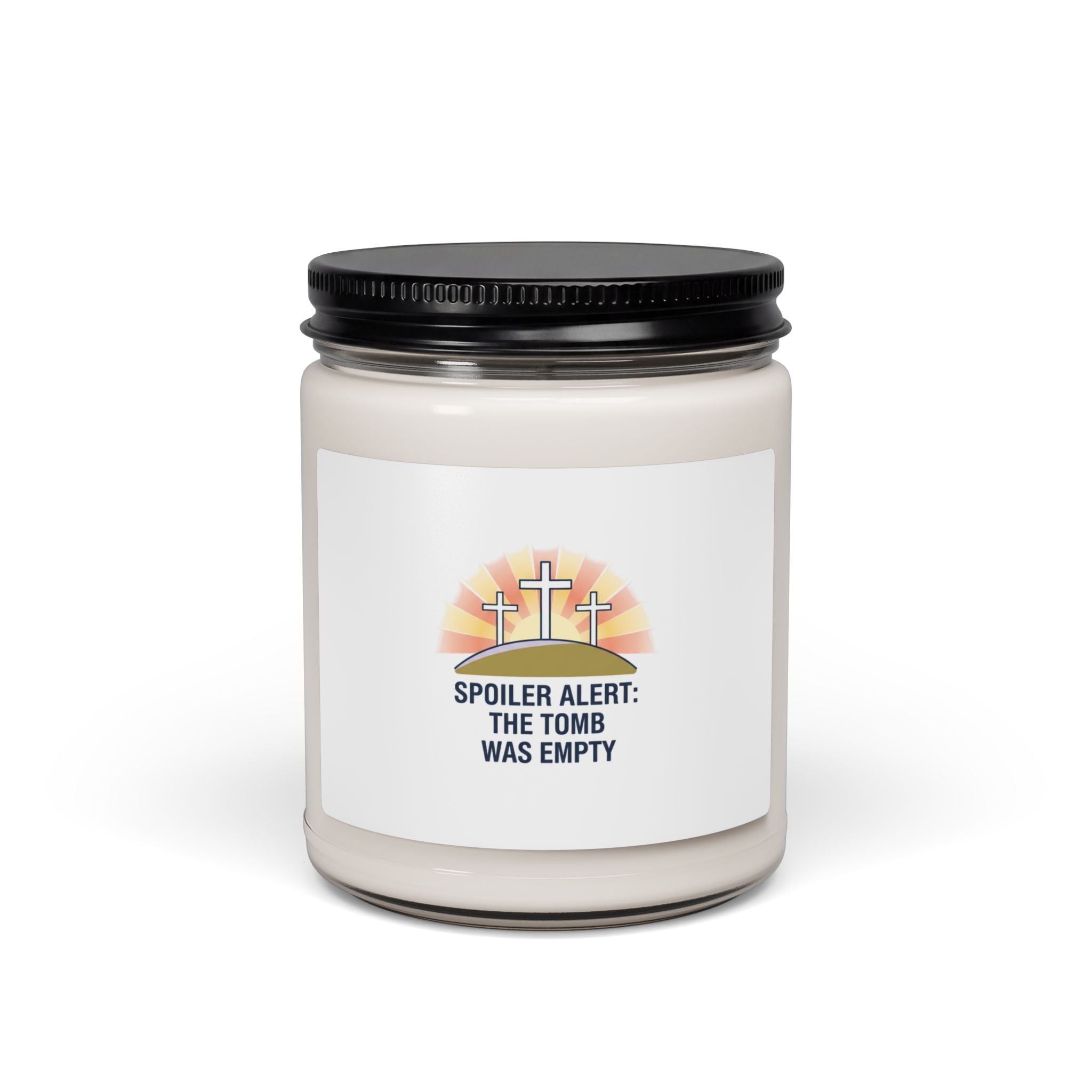 Spoiler Alert The Tomb Was Empty Candle | Christian Easter, He Is Risen Soy Candle