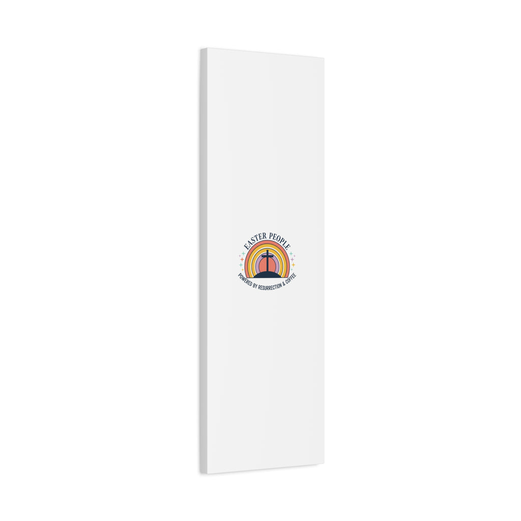 Easter People Canvas | Christian Easter, He Is Risen Resurrection Humor