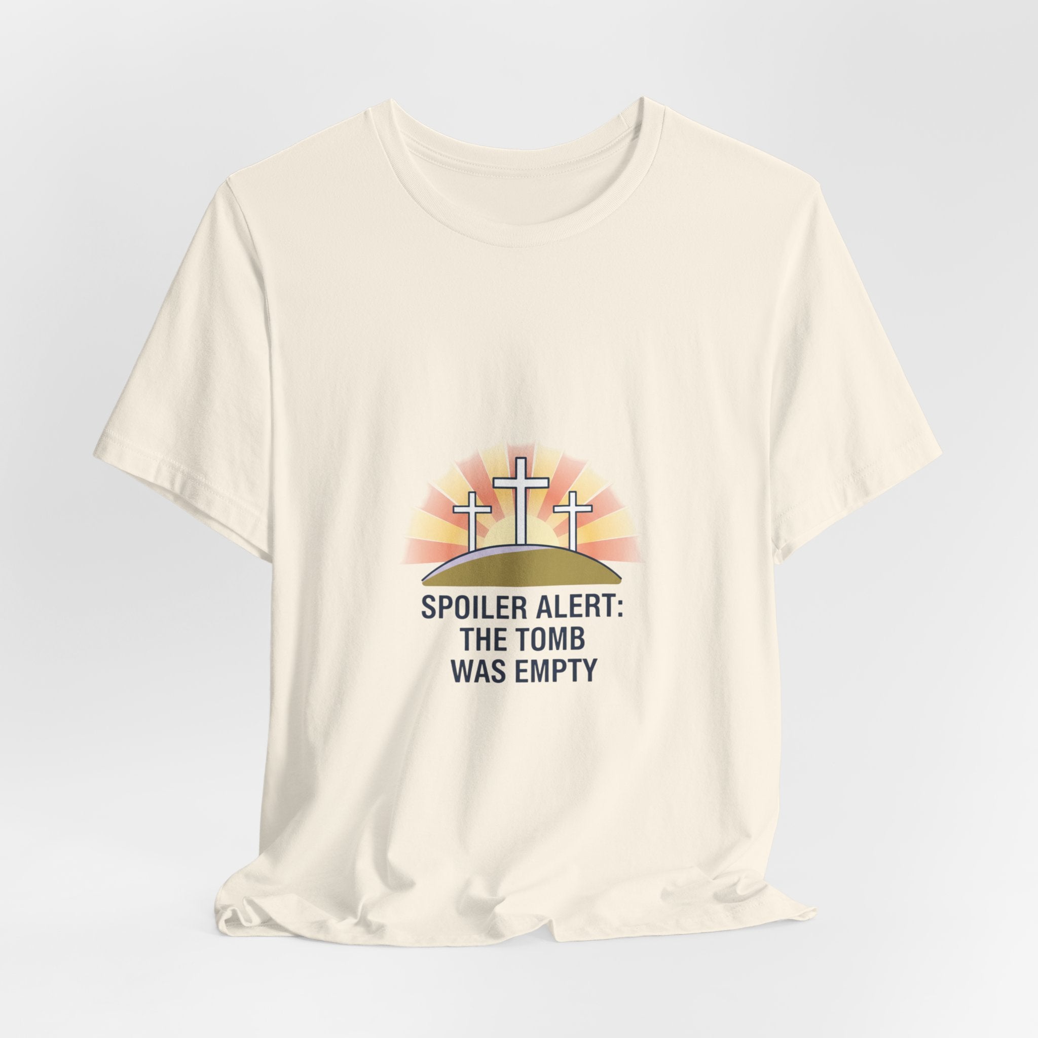 Spoiler Alert The Tomb Was Empty Tee | Christian Easter shirt, He Is Risen