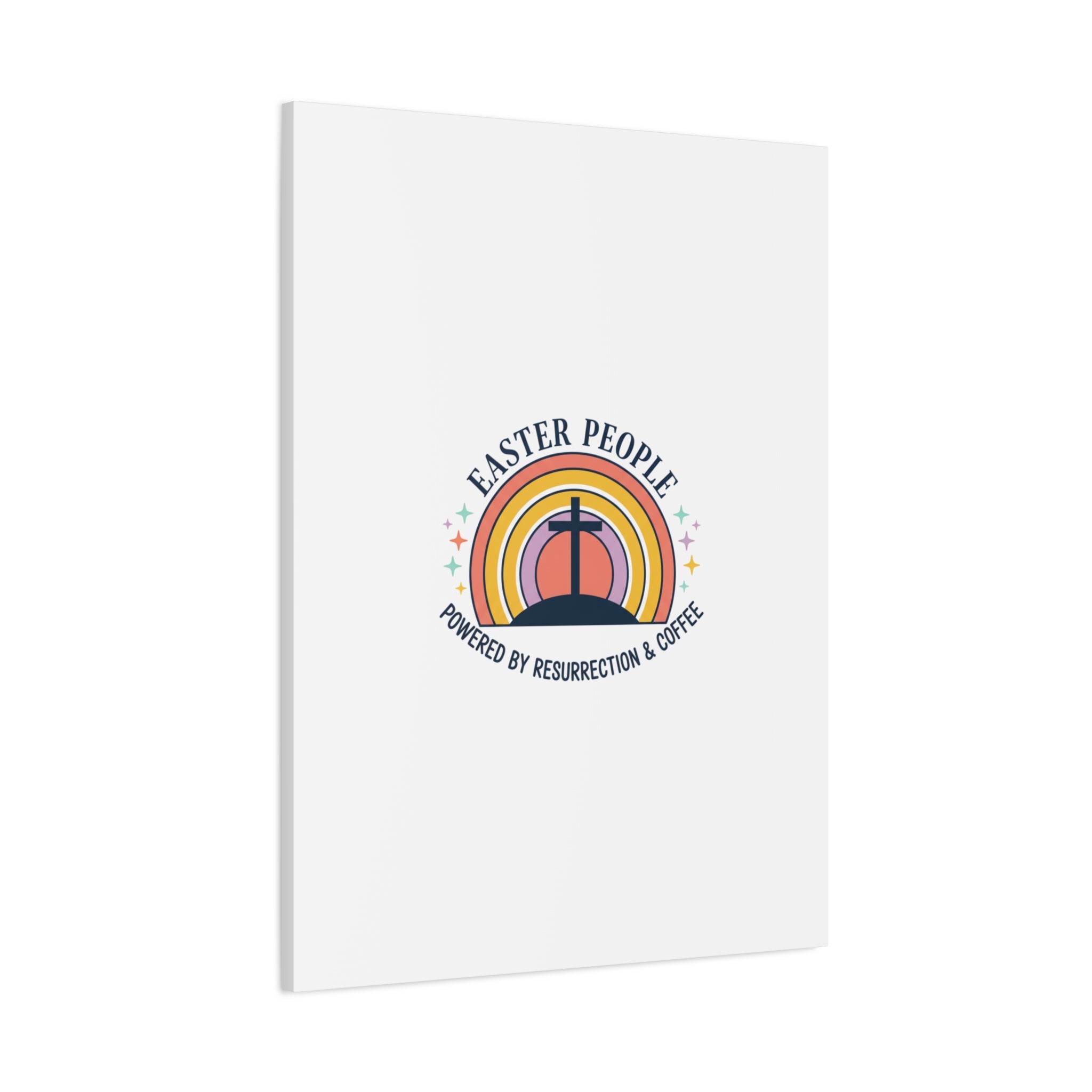 Easter People Canvas | Christian Easter, He Is Risen Resurrection Humor