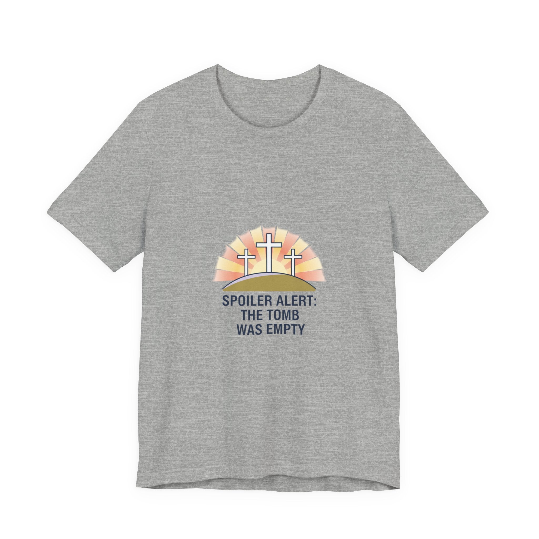Spoiler Alert The Tomb Was Empty Tee | Christian Easter shirt, He Is Risen