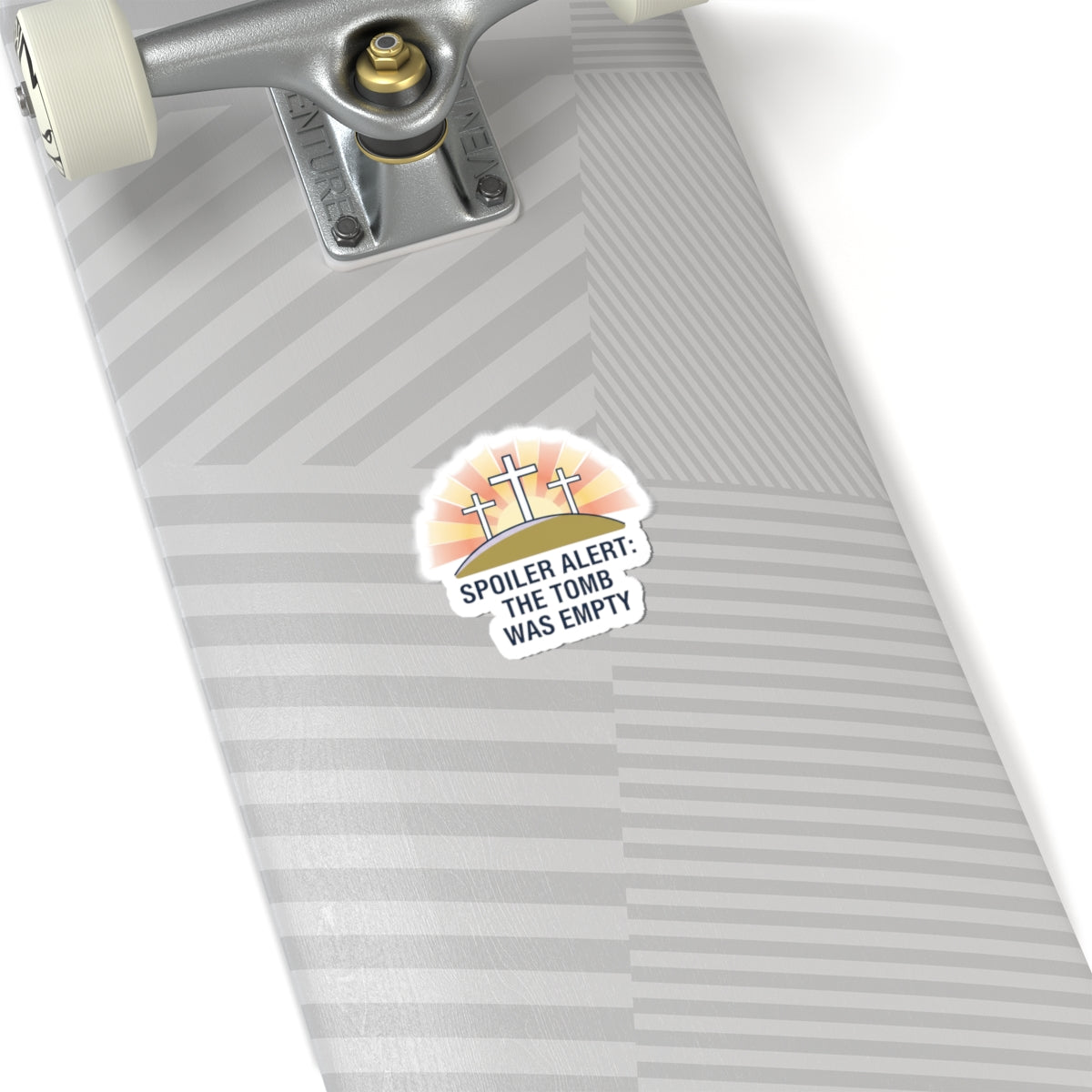 Spoiler Alert The Tomb Was Empty Sticker | Christian Easter, Faith-Based Humor