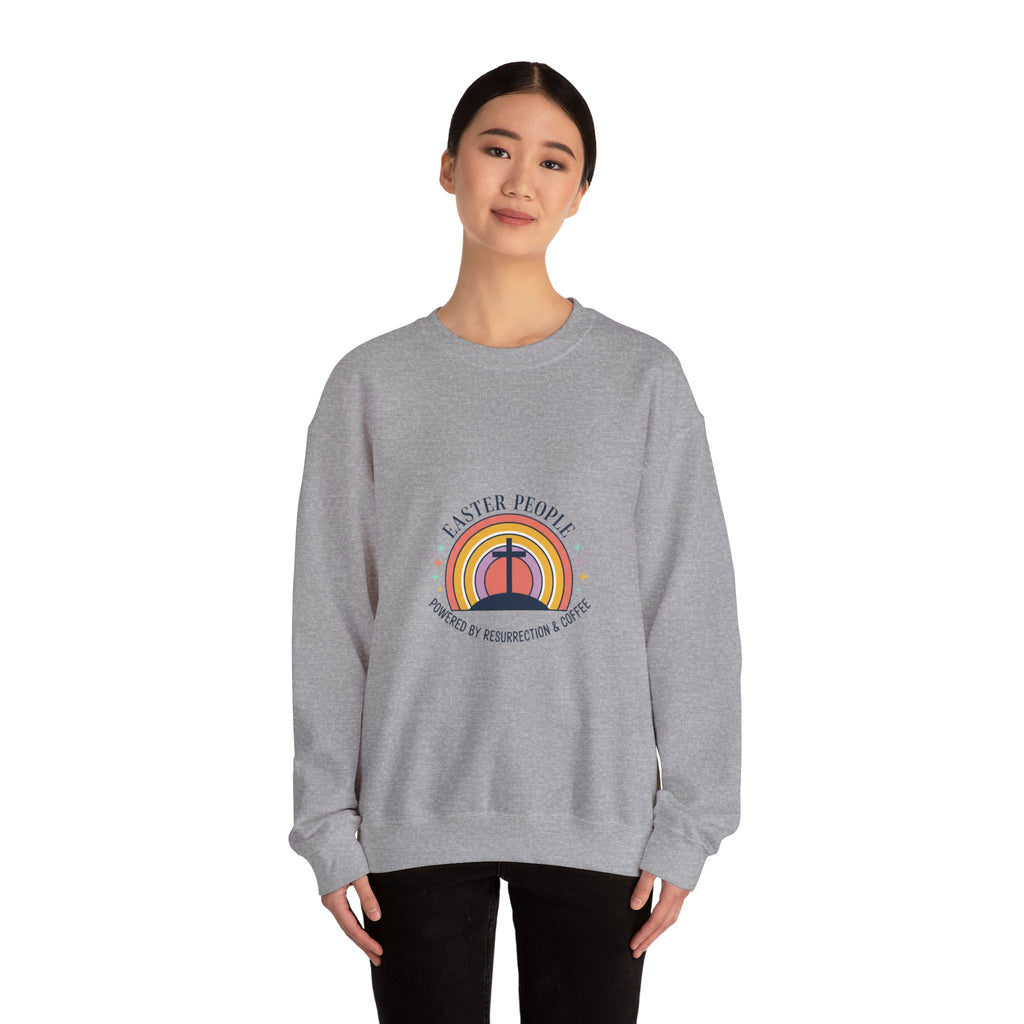 Easter People Crewneck Sweatshirt | Christian Easter Shirt, He Is Risen